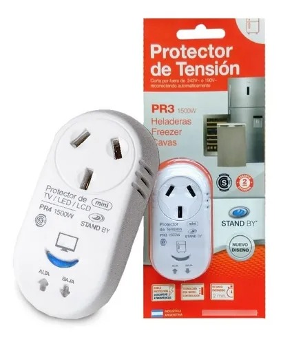 Protector De Tension Cficha 1500w Pr3 Stand By