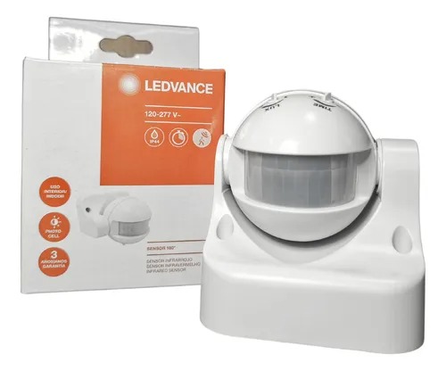 Sensor Detector De Movimiento Exterior Luz De 180º 1200w LEDVANCE